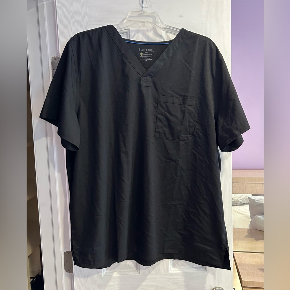 Black Scrub Top